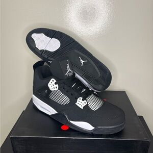 Jordan Black and White Sneakers